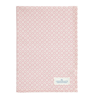 Britt Pale Pink Tea towel nationwide delivery www.lilybloom.ie