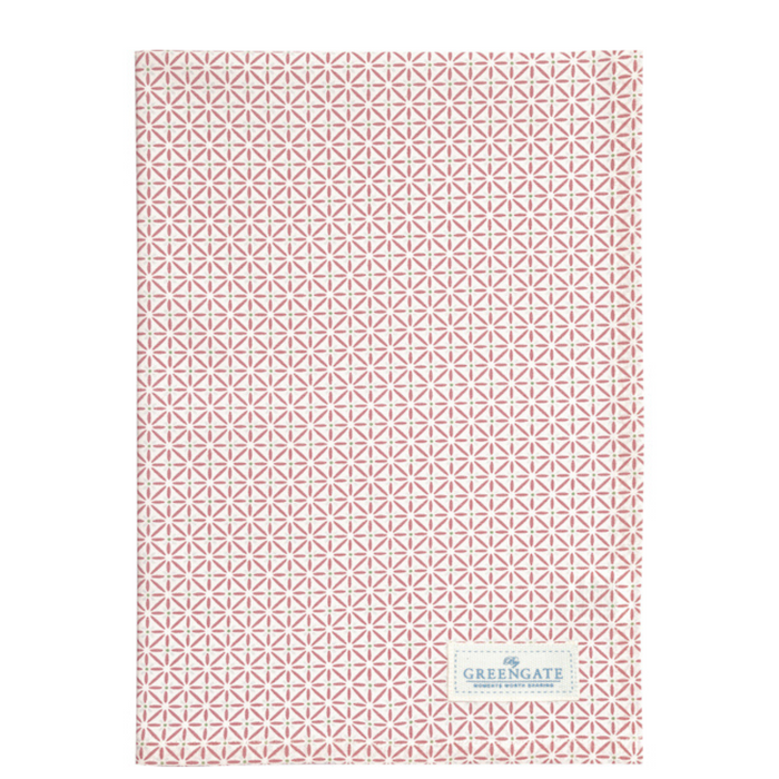 Britt Pale Pink Tea towel