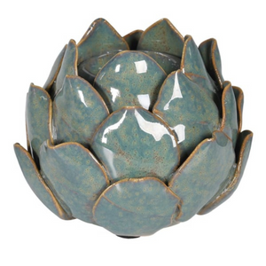 Green Lotus Candleholder nationwide delivery www.lilybloom.ie