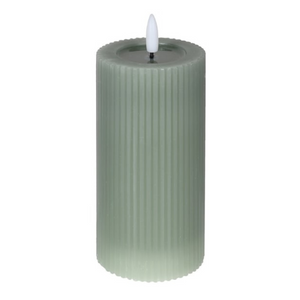 Large Sage LED Candle nationwide delivery www.lilybloom.ie