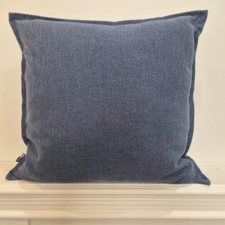 Malini Tia Navy 50 x 50 Linen Mix Cushion scatter cushion home interiors nationwide delivery www.lilybloom.ie