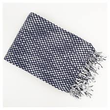 Milano Raindrops Navy Throw – 130 x 180  perfect for the end of your bed or sofa nationwide delivery www.lilybloom.ie