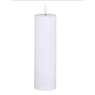 Pillar candle LED incl. battery H20cm nationwide delivery www.lilybloom.ie