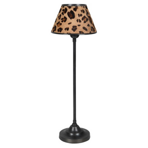 Thin Table Lamp with Leopard Shade nationwide delivery www.lilybloom.ie