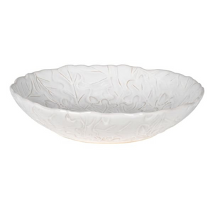 White Oak Leaf Ceramic Serving Bowl nationwide dellivery www.lilybloom.ie