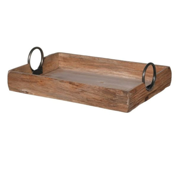 Wooden Tray with Handles