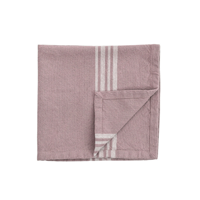 Blush Stripe Napkin 4 pack