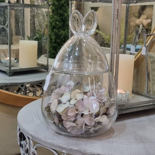 Rabbit Ear BonBon Jar  nationwide delivery www.lilybloom.ie